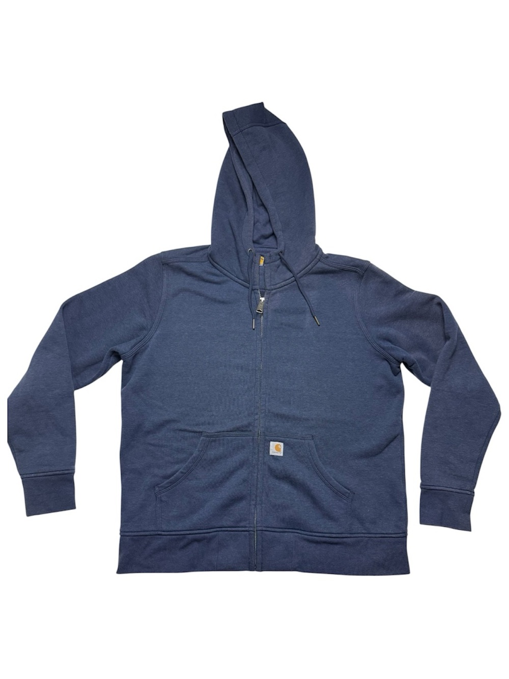 Carhartt Navy Zip-Up Hooded Sweatshirt Boys xl